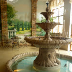 1030R Fontanna Włoska ring z dyszami