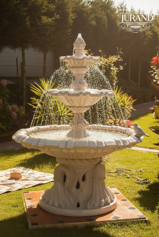 1030R Fontanna włoska z ringiem LOGO