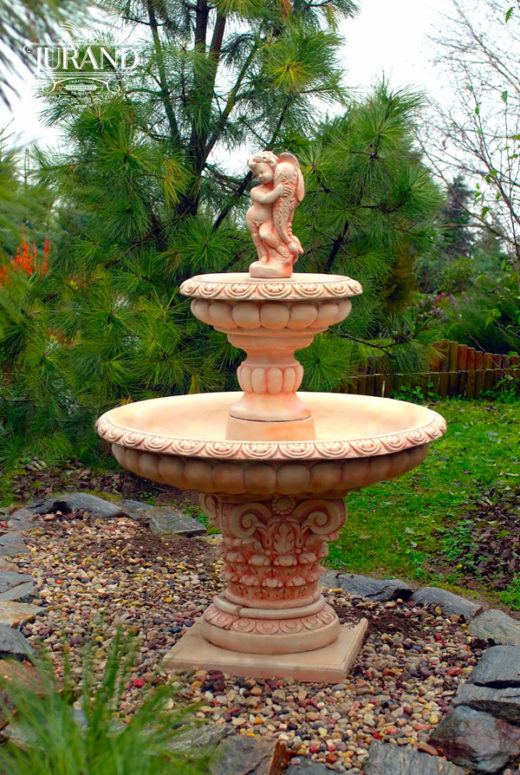 1040 Fontanna Chłopiec z rybką