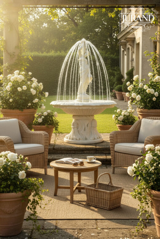 1091R Dziewczyna z dzbanami z ringiem LOGO