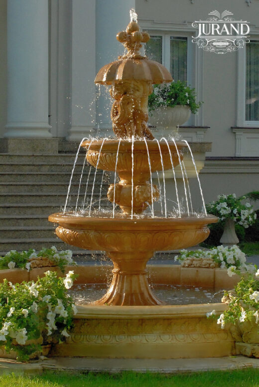 1086R Fontanna Gemelli z ringiem logo